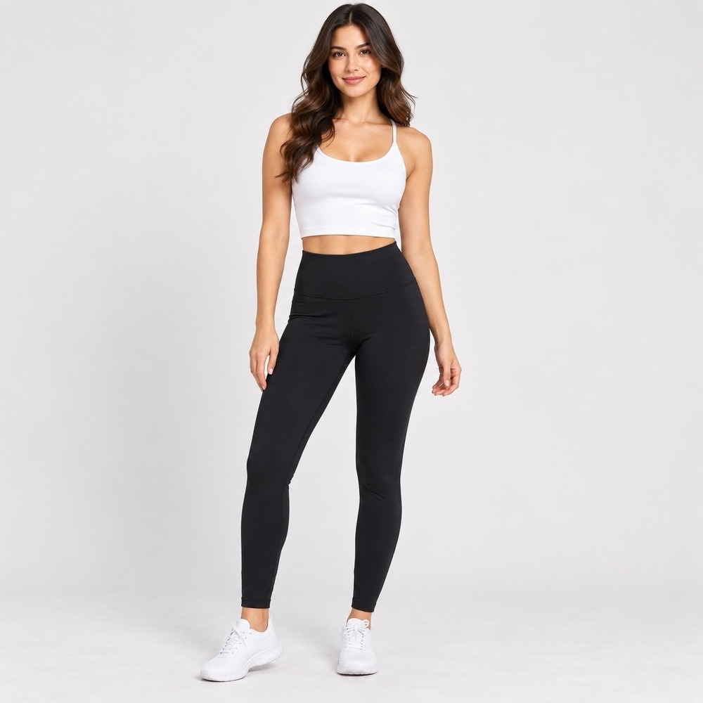 Lululemon Black Leggings Cropped 4
